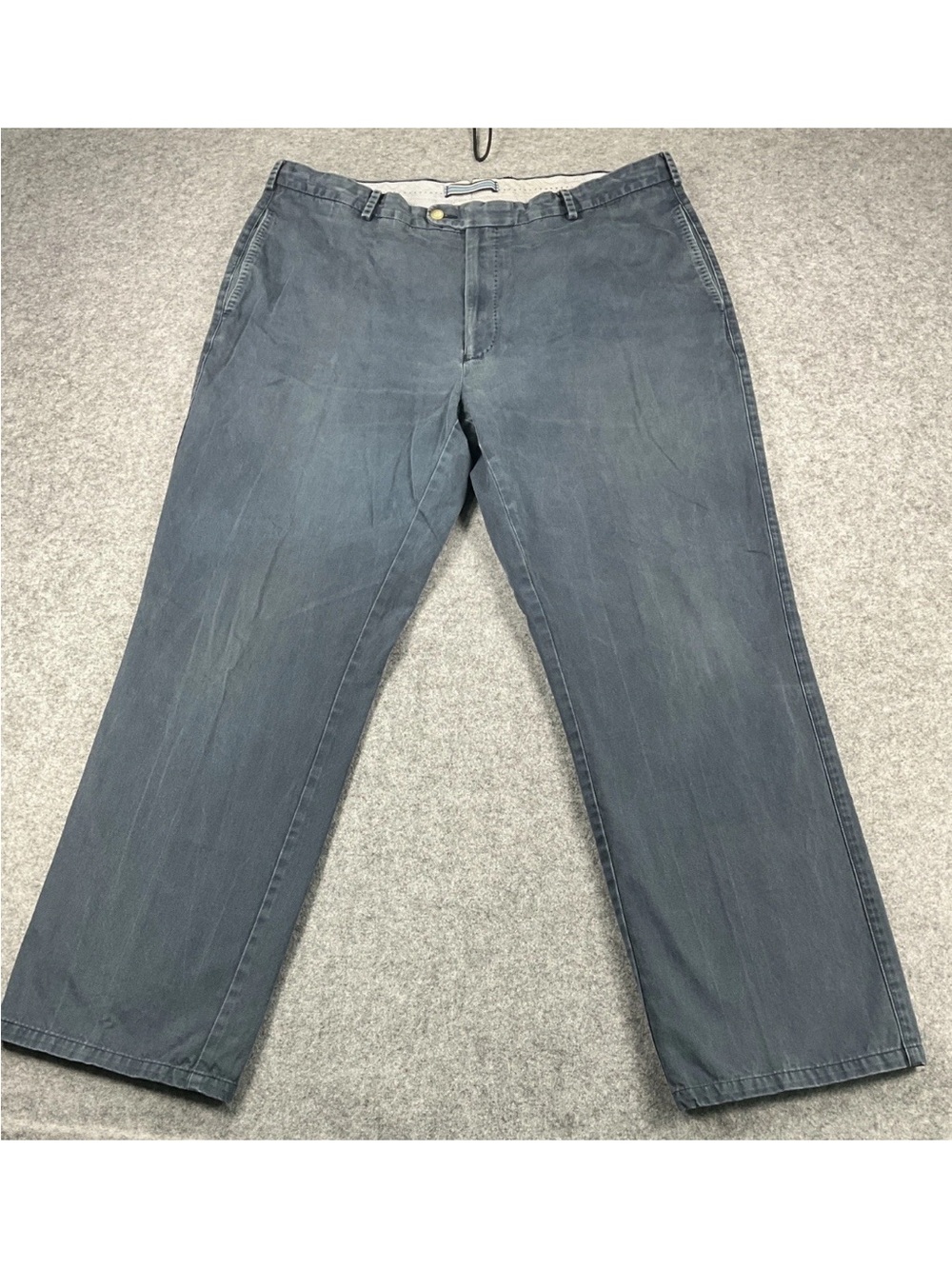 Peter Millar Men's Pants in Slate Blue with Striped Waistband